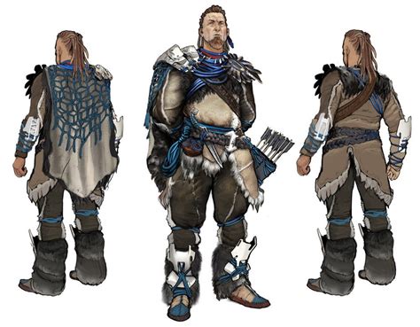 The Art Of Horizon Zero Dawn - Characters - 48