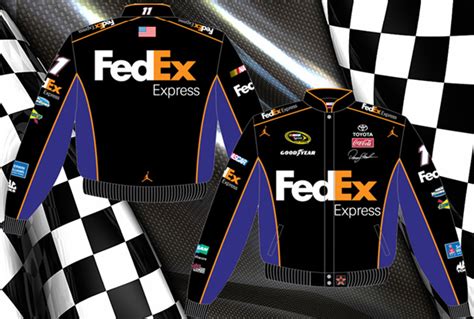 #11 Denny Hamlin '12 FedEx Express - NASCAR Uniform Jacket