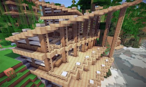 Minecraft Jungle Builds - Minecraft jungle temple, houses and biome building ideas!