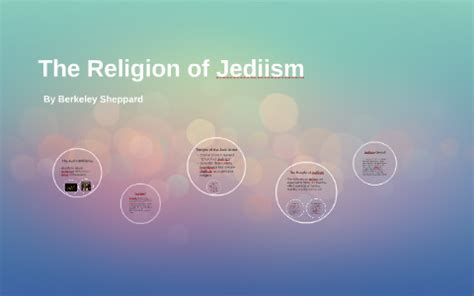 The Religion Jediism by Berkeley Sheppard on Prezi