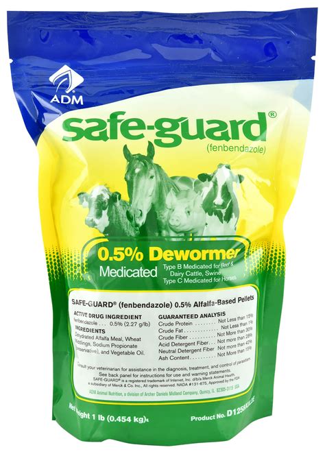 Safe-Guard Pelleted Cattle & Horse Dewormer - Jeffers