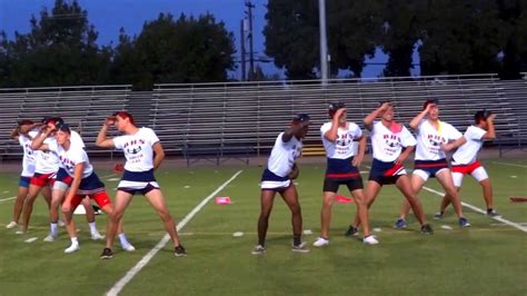 Beyer High School Powder Puff Seniors 2014 - YouTube