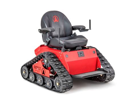 Red Tomahawk All Terrain Wheelchair | Rocket Mobility