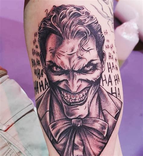 MRJ - Joker original tattoo design by MRJ - SOLD