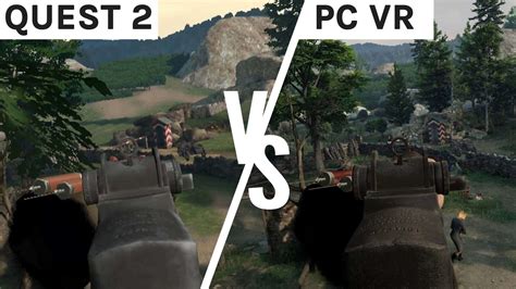 Medal Of Honor: Above And Beyond Graphics Comparison: Quest 2 Vs PC VR