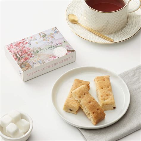 2 Pack Cherry Blossom Chocolate Shortbread – Allens Scottish Shortbread