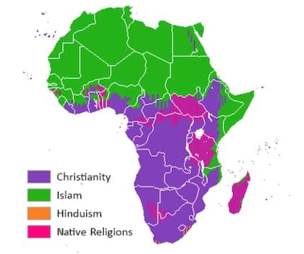 List of major religions in Africa Tuko.co.ke