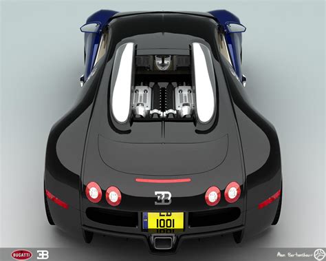 Bugatti Veyron Back by AfroAfroguy on DeviantArt