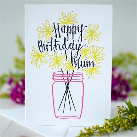 20+ Happy Birthday Mom Card Graphic Design And Template In Style ...