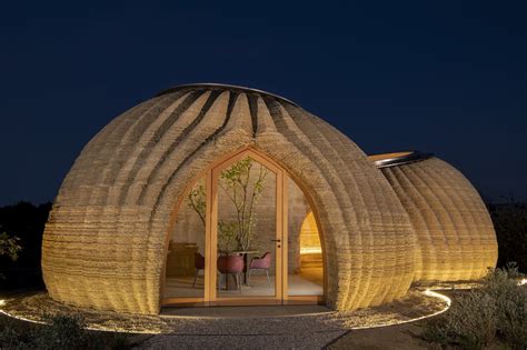 This is the first house to be 3D printed from raw earth