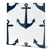 Anchors Wallpaper | Spoonflower