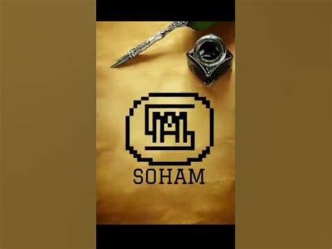 Soham name logo 💖👍 #todayvideo #eveningtime #brandidentity #todayshort #drawing #brandlogo - YouTube