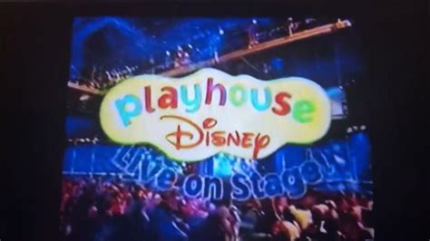 Playhouse Disney Promo Live On Stage - YouTube