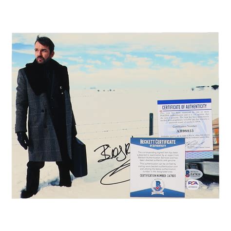 Billy Bob Thornton Signed "Fargo" 8x10 Photo (Beckett & PSA) | Pristine ...