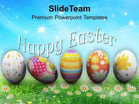 Easter Eggs Bunny Festival Powerpoint Templates Ppt Backgrounds For ...