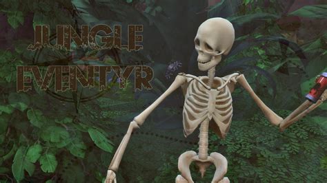 Sims 4 Jungle Adventure Skeletons