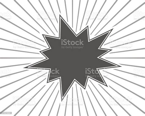 Starburst Splash Black Background Stock Illustration - Download Image Now - 2015, Abstract, Art ...