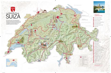 Alpes Suizos Mapa | Mapa