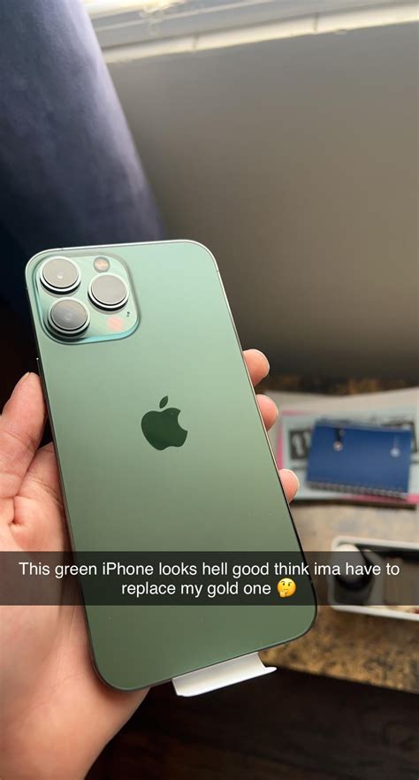 Alpine Green 💚 : r/iPhone13ProMax