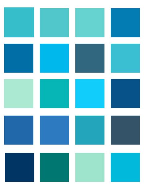 Light Blue Color Palette 2 by Oceanisuna on DeviantArt