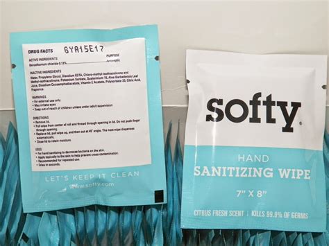 mygreatfinds: Softy Individually Wrapped Hand Sanitizing Wipes Review