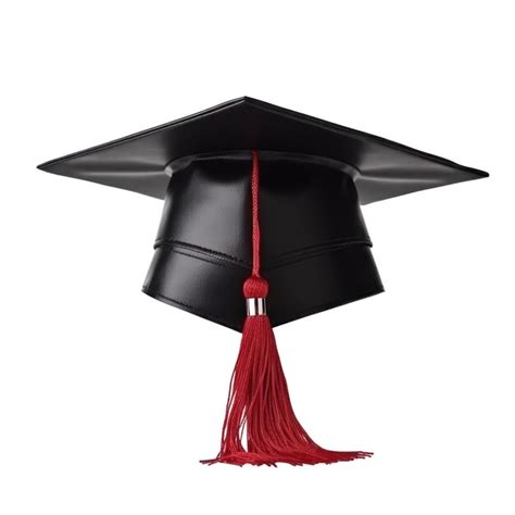 Premium AI Image | Graduation cap isolated on white School or college ...