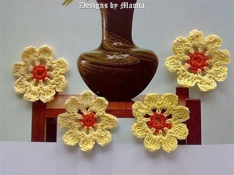 8 Petal Flower Crochet Pattern | Cool Crochet Patterns For Holidays