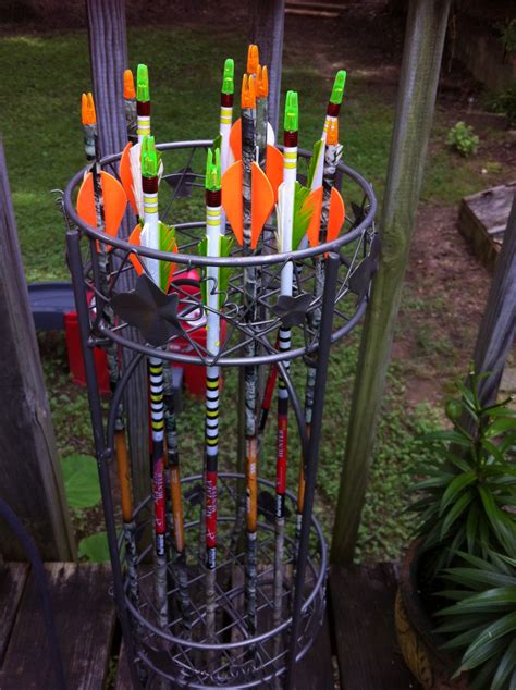 Plant stand arrow storage! | Plant stand, Archery, Home decor