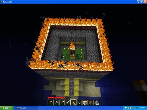 Herobrine Shrine: Top view by Brawl629 on DeviantArt