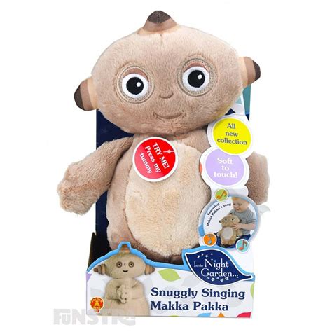 In the Night Garden Snuggly Singing Makka Pakka Plush Soft Toy | Night ...