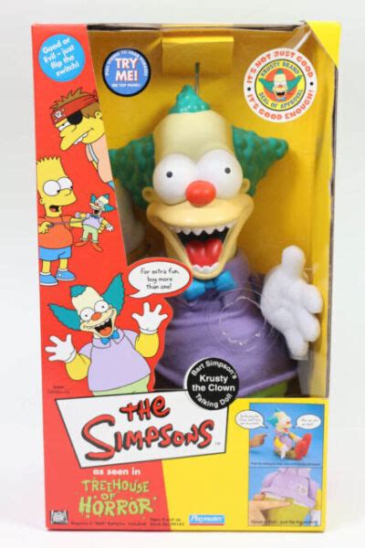 Playmates Toys Simpsons Krusty the Clown 12 in Action Figure - 3246512 ...