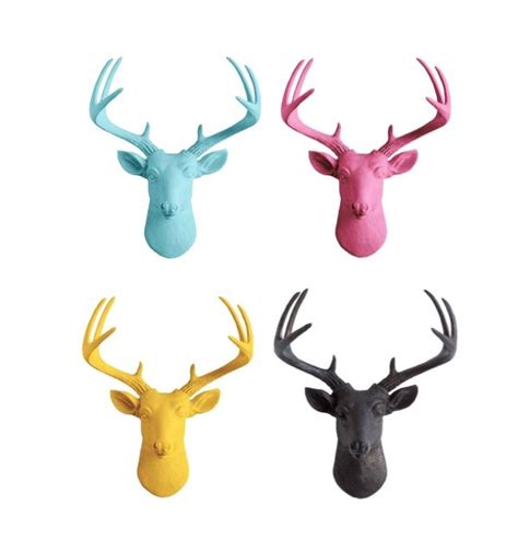 Faux Deer Head Home Decor