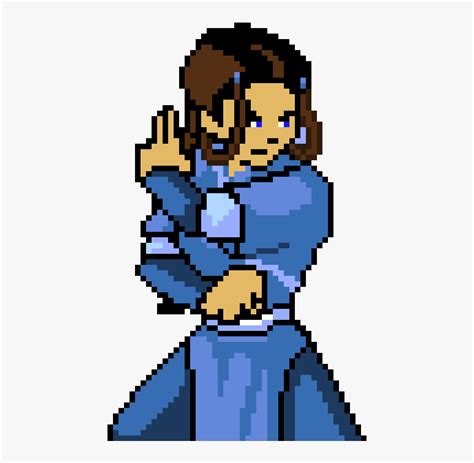 Avatar The Last Airbender Pixel Art , Png Download - Minecraft Avatar Pixel Art, Transparent Png ...