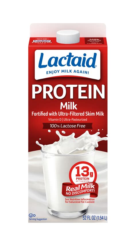 Lactose-Free High Protein Whole Milk | LACTAID®