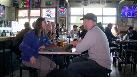 Leff's Lucky Town Bar humming during Opening Day