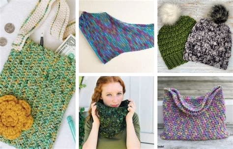 20+ FREE Variegated Yarn Crochet Patterns