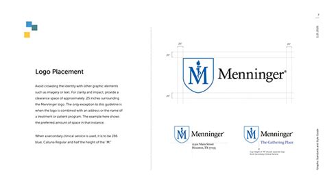 Menninger Style Guide on Behance