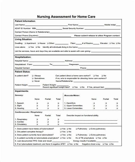 Nursing assessment Documentation Template New Best 25 Nursing ...