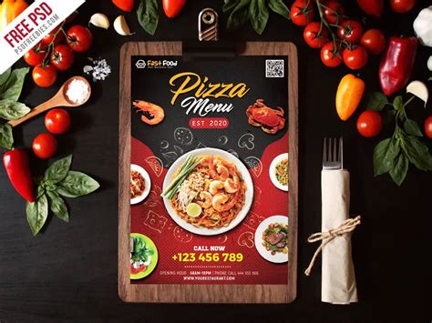 Food Menu Psd Template Free - FREE PRINTABLE TEMPLATES