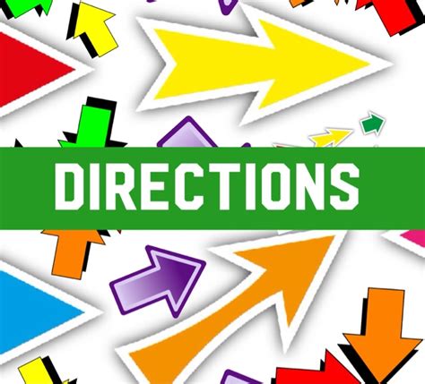 directions - Clip Art Library