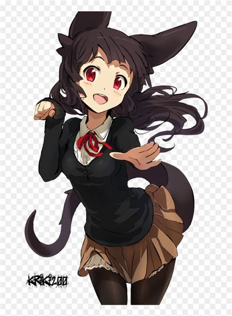 Cat Girl Anime Render By Kriki200 - Cute Anime Fox Girl - Free ...