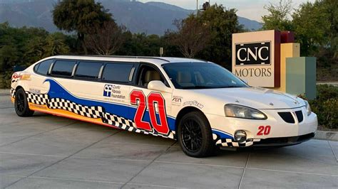 2004 Pontiac Grand Prix NASCAR-Themed Limo Is Yours For $17,900