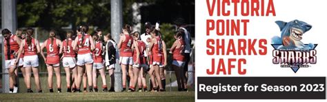 Victoria Point Sharks AFL under 13s girls - Redlands College