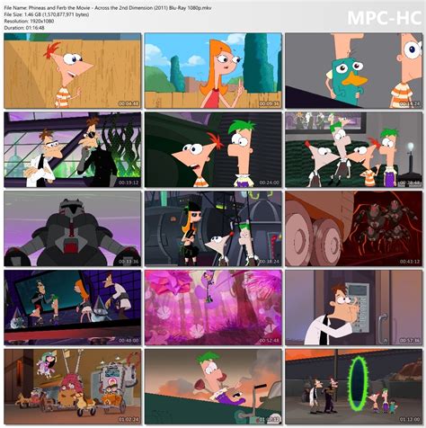 Phineas and Ferb the Movie - Across the 2nd Dimension (2011) – The RUXX Store