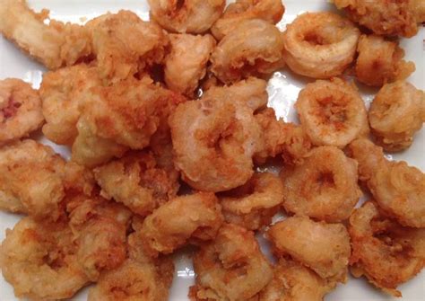 Resep Cumi goreng tepung crispy oleh ayeshamarchel - Cookpad