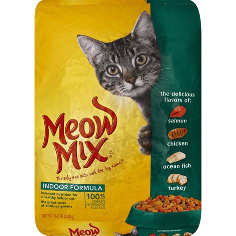 Meow Mix Cat Food, Indoor Formula | Cat Food | Reasor's