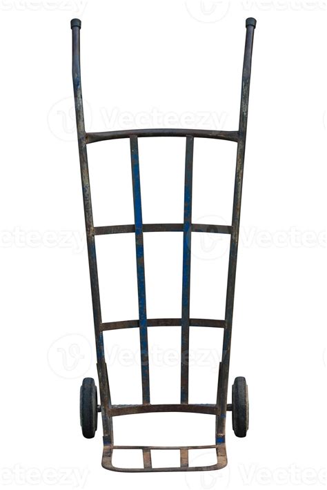 Sack trolley isolated on white background. Clipping path 17686829 Stock Photo at Vecteezy