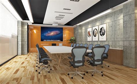 3D model Modern Office Meeting Room VR / AR / low-poly | CGTrader