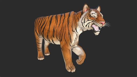 Bengal Tiger - 3D model by woo.art.77 [cf88c38] - Sketchfab