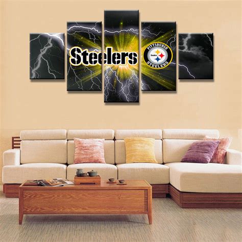 Pittsburgh Steelers Football Wall Canvas - Proudly Display Your ...